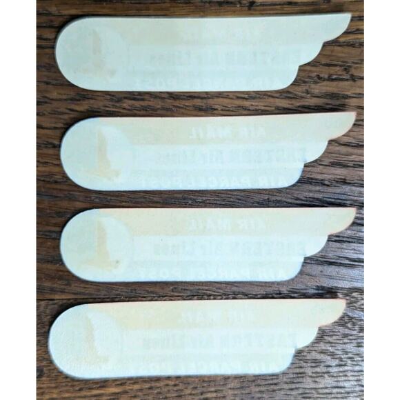Vintage Fly Eastern Air Lines / Air Mail / Air Parcel Post Stickers Lot - Picture 5 of 7